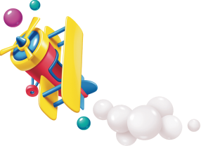 imagem avião e nuvem